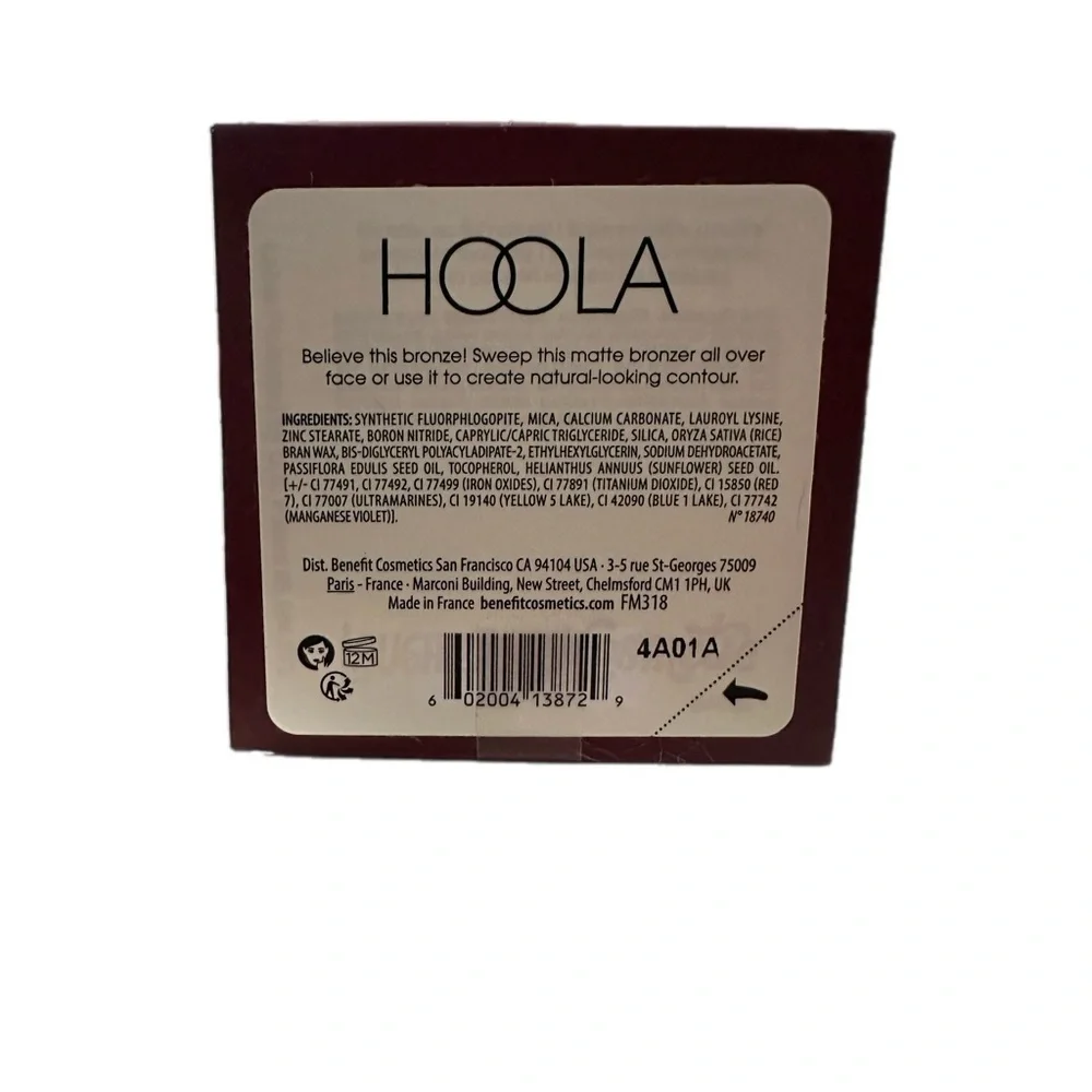 Benefit Hoola Matte Bronzer – Made in France – 8 g / 0.28 oz